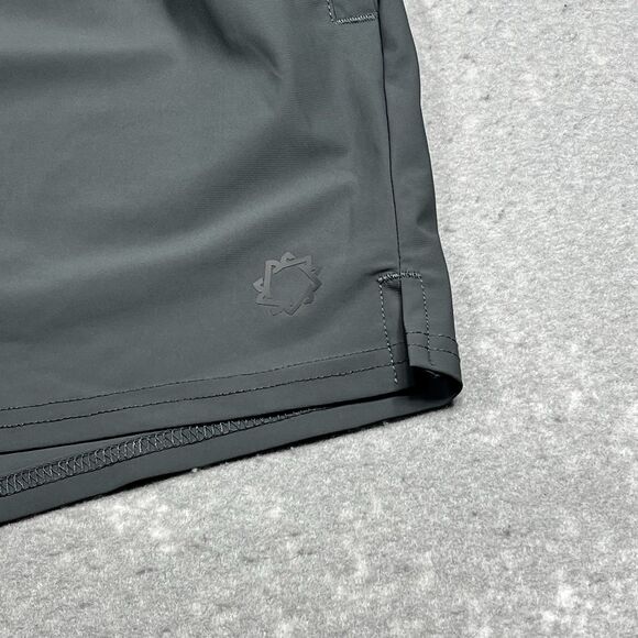 SquidHaus Essential Shorts Mens Large Gray 5" Inseam Unlined Athletic Gym - Picture 4 of 13